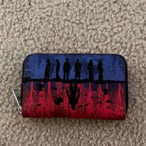 Loungefly Black and Red Stranger Things Wallet